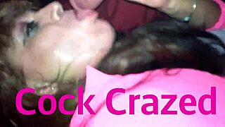 Crossdressing guy goes crazy for cock in casual story