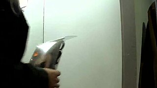 Eurobabe double penetrated in store? Stealing the show!