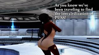 in episode 2, nulle adventures include licking ass and riding cock in 3d cartoon style.