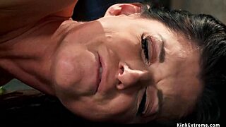 Bound milf slave takes hardcore anal pounding! 😈