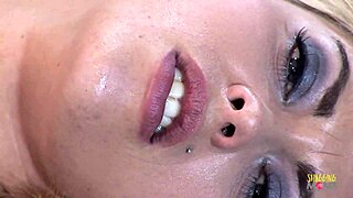 Gorgeous Blonde's First Time with BBC and Big Bouncing Tits