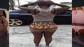 pg fun big booty girls clapping and grabbing asses