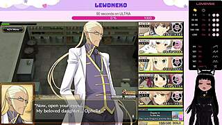 Vtuber Lewdneko plays Evenicle part 24 with moaning twins 😊