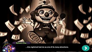 女主毛茸茸玩Pizza Fap Nights at Frennis 3