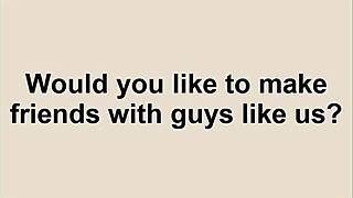 Gay sex with big cock and balls deep fucking