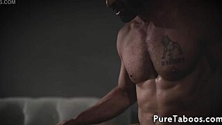 Taboo stepdaughter bent over for drilling