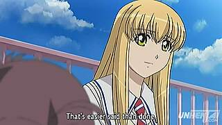 Hentai student gets excited at college in uncensored subtitled version.