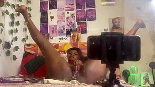 Why is Anita's pussy so wet and ready for fingering?