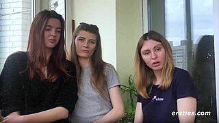 Are these tattooed girls the horniest in wild lesbian threesome?