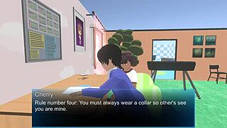 Starting The Enslavement Of The Cherry In Femdom University With Humiliation And Spitting