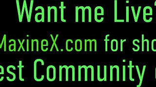 Wet Asian Milf Maxine X Jets Pussy Juice While Dildo Fucking Her Cunt?