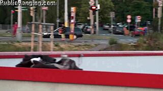 Daring Teen Gangbang on Public Street in Broad Daylight