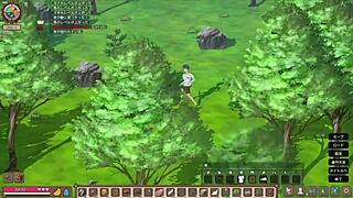 Playing Mad Island, found village and had sex with girl.