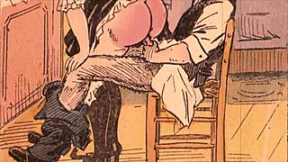 Vintage Erotic Drawings Of Cartoon Anime Hentai Antique