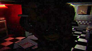 女主毛茸茸玩Pizza Fap Nights at Frennis 3