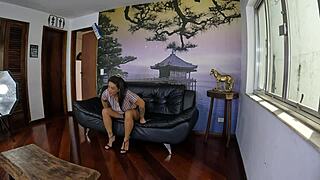 behind scenes with mara souza's wet pussy