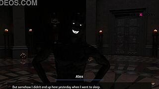 Landlady in dreams of desire masturbates with new toy in 3d indian game