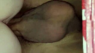 white trailer park girl riding black cock