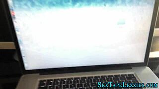 Teen lesbians in reality show lick each other's vaginas passionately.