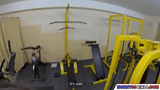 I Was Teaching This Cute College Girl Some Workouts, and Things Got Interesting.