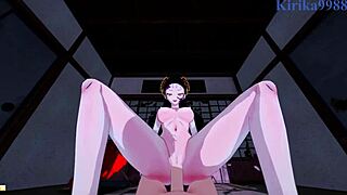 nezuko kamado daki intense sex demon slayer