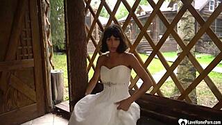 Bride Cheats with Big Cock on Wedding Day