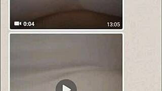 My sister-in-law's whore gives everything on WhatsApp 😏