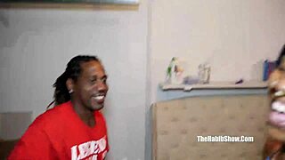 Teen Blasian Star Banged In Ghetto Gangbang