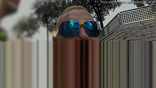 He Negotiates Blowjob Outdoors, Then Pounds Her Indoors?