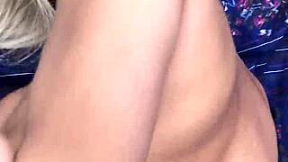 french guy picks up blonde hooker for ass fucking