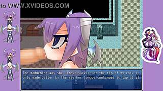 i watch remi in mgq paradox getting her small tits sucked by a monster in this hentai game