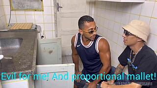 Did you see the hot black plumber arrive for some homemade blowjob and doggystyle sex?