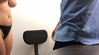 The Latina secretary gets fucked by her boss in the office.