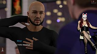 pole dance in cosplay skirt drives me absolutely wild