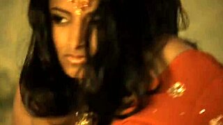 Sexy Indian Milf Undresses While Dancing