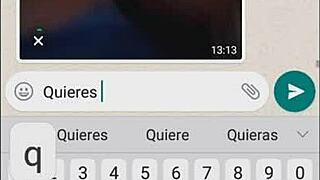 My sister-in-law's whore gives everything on WhatsApp 😏