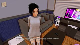 Harem hotel episode 419 features cute girls in sexy outfits.