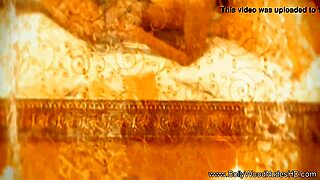 Ana, the beautiful indian girl, dances gracefully