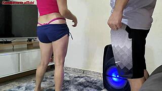 my hot latina stepdaughter dances and i'm obsessed with fucking her bareback