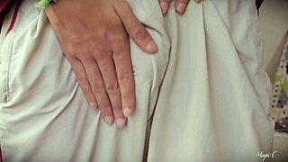 I jerk my big Latino cock and cum on you