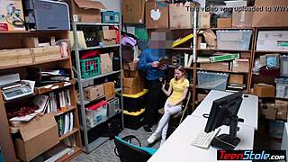 punish fucked russian teen thief cries