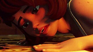 velma faces ghost in brothel parody with rough sex