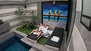 I call room service girl for blowjob!