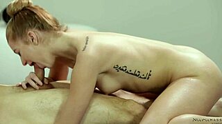 Arya Fae gives a nuru massage to a stressed teen student 😌