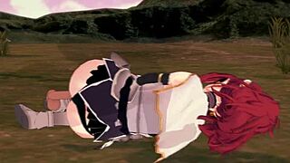 i fuck malty s melromarc's pussy and cum on her big tits in 3d hentai