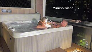 That french big cock destroyed my pussy and made me squirt