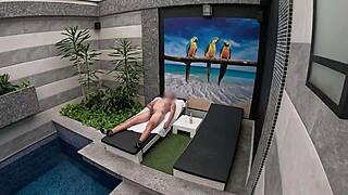 I call room service girl for blowjob!