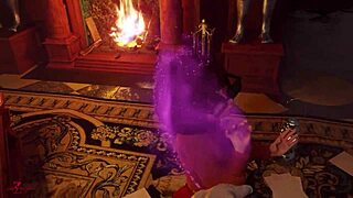 velma faces ghost in brothel parody with rough sex