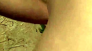 i went for a hike with my partner, got horny, and we fucked bareback in the woods