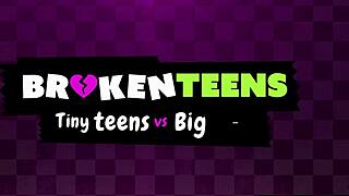 i watched this shameless teen 18+ lick ass before getting fucked by huge black cock for facial.